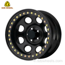 Roues de perle de 15x8 pouces 4x4 acier hors route